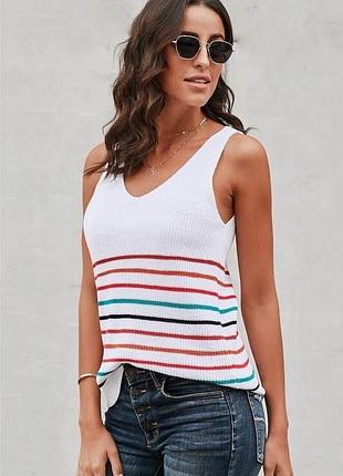 Топ вʼязаний майка china р.l/xl