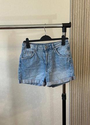 Джинсові шорти h&m •розмір 38
