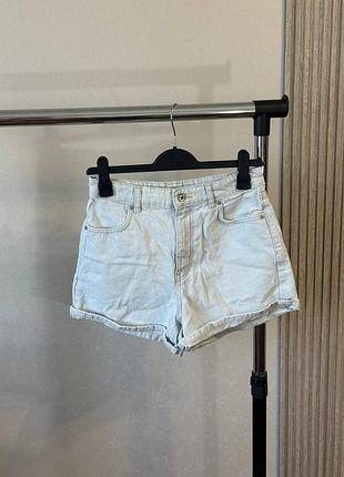Джинсові шорти zara •розмір 36