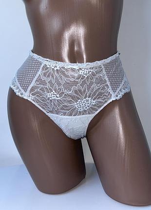 Труси мереживні трусики кружевные трусы ажурные chantelle р. l-xl