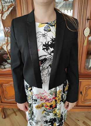 Вовняний піджак вовна блейзер вкорочений the kooples