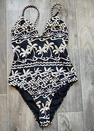 Стильний суцільний купальник mark's spencer р12 m/l