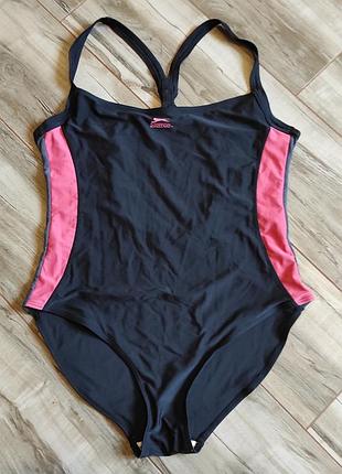 Спортивний суцільний купальник slazenger, розмір 22 (3xl–4xl / 50)