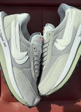 Nike x sacai ld waffle fragment grey