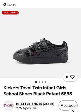 Туфли kickers р.29-30 6