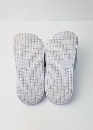 Шлепки lacoste 4