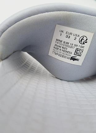 Шлепки lacoste 2