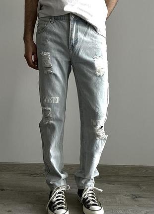 Джинсы большого размера wasted youth allsaints zara
