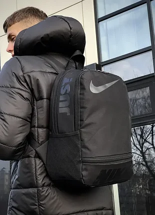 Рюкзак чоловічий спортивний чорний nike сумка портфель для ноутбука