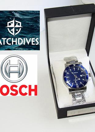 Годинник (дайвери) ударостійкий, водонепроникний bosch (miyota citizen) anniversary diver design