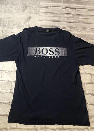 Футболка чёрная hugo boss размер м