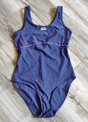 Спортивный слитный купальник slazenger, размер 12 (m)