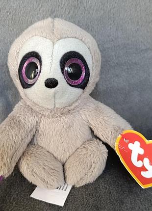 Мягкая игрушка - ленивец sully из коллекции ty teenie beanie boos