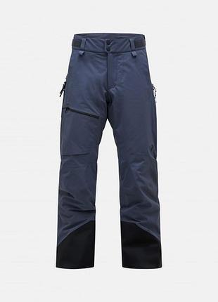 Мужские лыжные брюки peak performance alpine gore tex 2l размер- l