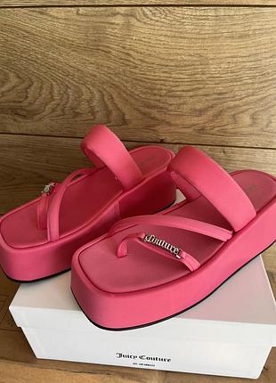 Шльопанці босоніжки juicy couture