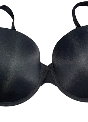 Чорний гладкий безшовний бюстгальтер nymos 85d 36d