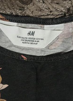 Платье h&amp;m 4-6 лет 2