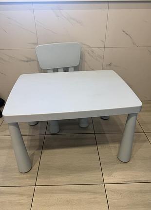 Стіл та стілець ikea