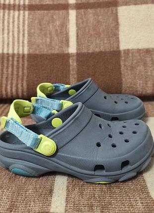 Дитячі сандалі крокси тапки crocs