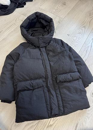 Пухова курточка zara для хлопчика 5 років