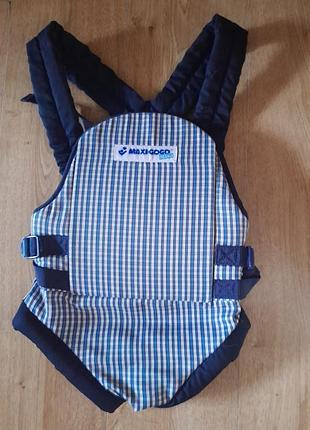 Фирменный рюкзак-кенгуру maxi- cosi gogo mini 0-6 месяцев