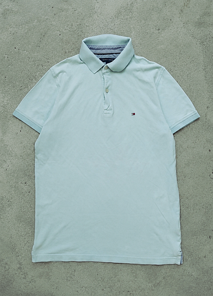 Футболка поло tommy hilfiger polo slim fit