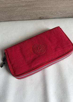 Текстильний жіночий гаманець kipling uzario