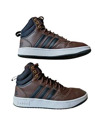 Кроссовки мужские утепленные adidas hoops 3.0 mid wtr