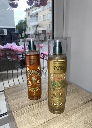 Парфумовані спреї для тіла bath & body works