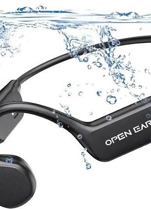 Наушники с костной проводимостью openear bone conduction водонепроницаемые ipx8 с mp3-плеером на 32 гб