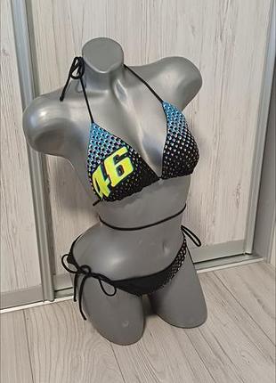 Бикини, мото купальник из коллекции valentino rossi.