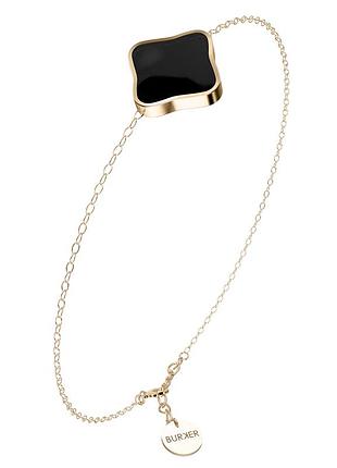 Браслет "flora gold black" burker watches
