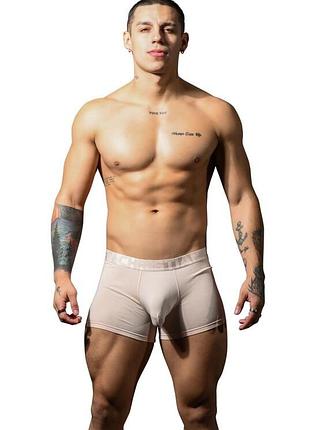 Боксеры от бренда andrew christian персикового цвета bamboo boxer