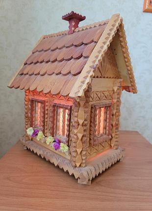 Домик светильник 3
