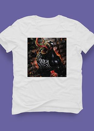Футболка «dark side xi» а3, біла