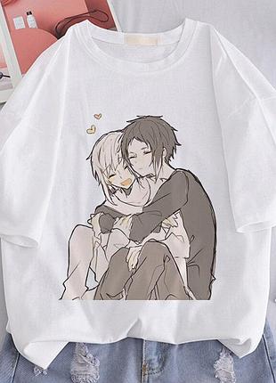 Футболка аніме великий з бродячих псів
