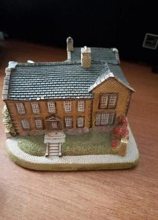 Еколекционная миниатюра bronte parsonage,1985 год,пасторский примесей сестер бронте в хоэрте