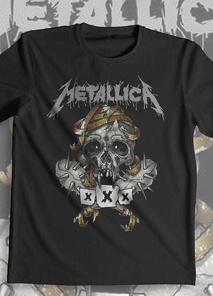 Рок футболка metallica