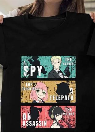 Футболка аниме «семья шпиона (spy × family)»