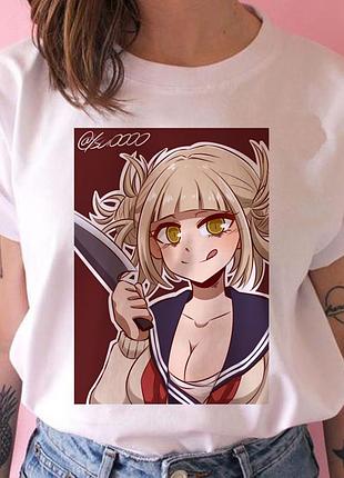 Футболка senpai himiko toga waifu