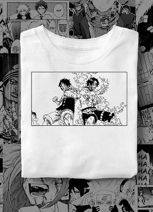 Футболка luffy ace - one piece