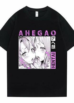 Футболка аниме ahegao