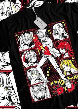 Футболка аніме вища школа dxd