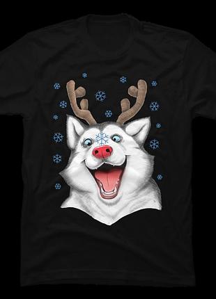 Футболка winter husky