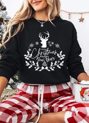 Світшот merry christmas