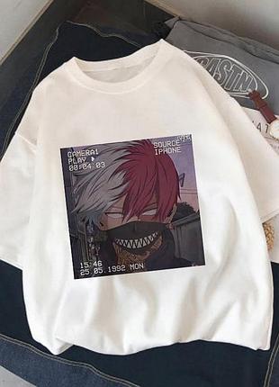 Футболка аніме «моя геройська академія - anime boy» 2