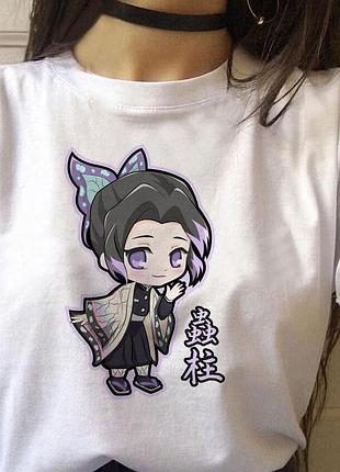 Футболка аниме «demon slayer: kimetsu no yaiba» unisex