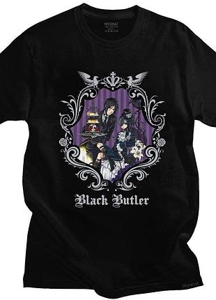Футболка аниме «black butler» unisex