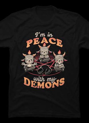 Футболка in peace with my demons