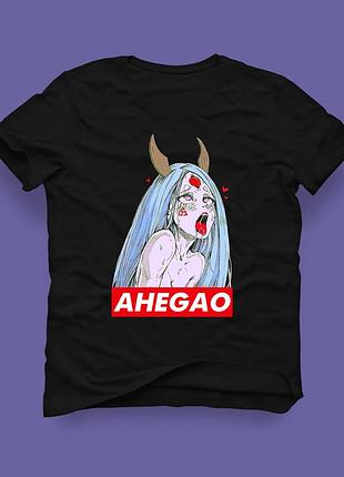 Футболка аниме «ahegao kaguya» unisex